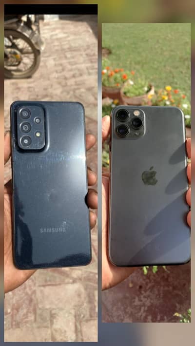 Apple iPhone 11/samsung a33 5g for exchange