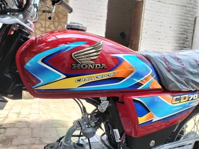 Honda CD70 zero meter without booking pooray paiso pe