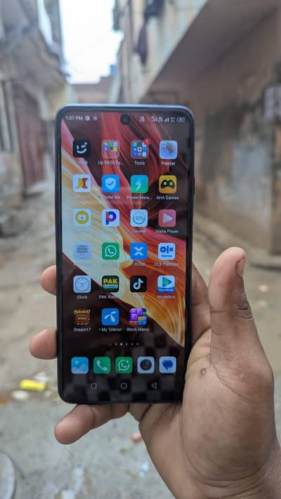 Infinix Note 10 Pro 8gb ram 128gb mamory