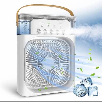 Desktop Mini Air Cooler | 3 in 1 USB Water Cooling Fan for Home & Off