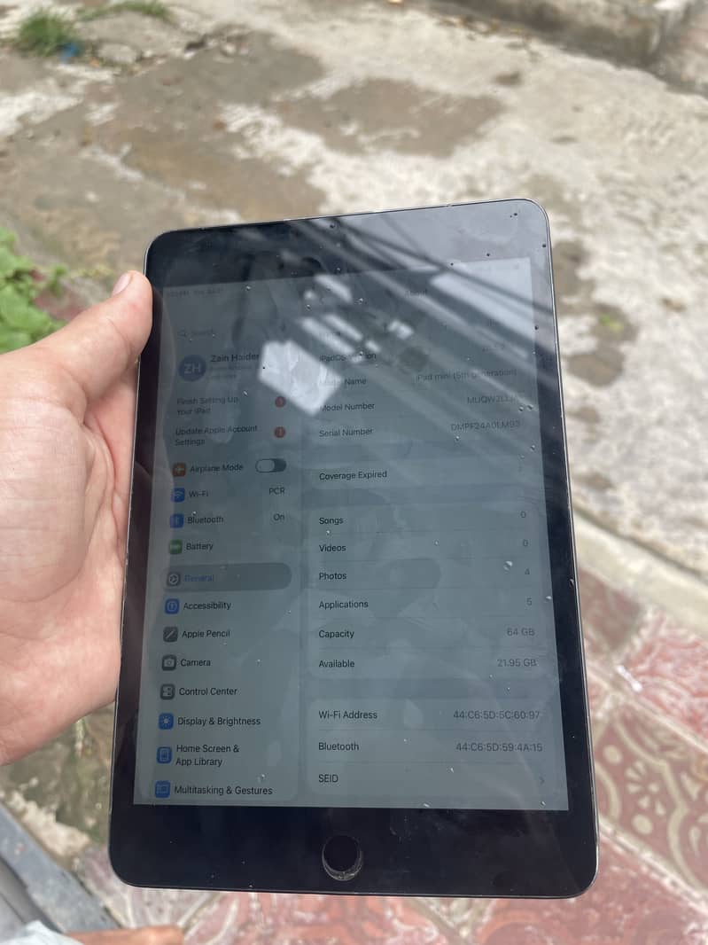 Ipad mani 5 3