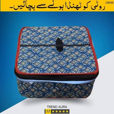 Portable Zipper Hotpot for Roti & Meals Warm Insulated.