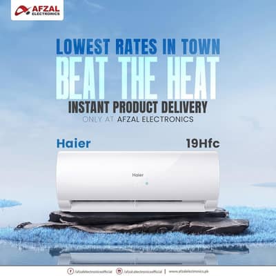 Haier HSU-19HFC 1.5 Ton DC Inverter AC (Heat & Cool)
