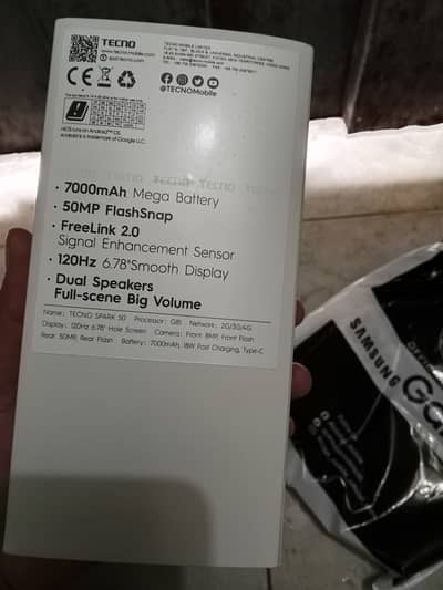Tecno Spark 50 - 1 Week Used - Like Brand New