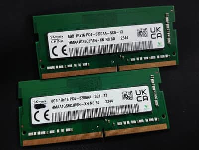Sk hynix Laptop RAM 8gb DDR4 3200MHz