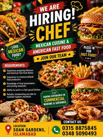 Chef required