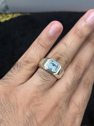 aquamrine ring