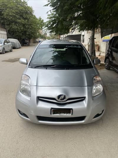 Toyota Vitz 2010 registration 2012