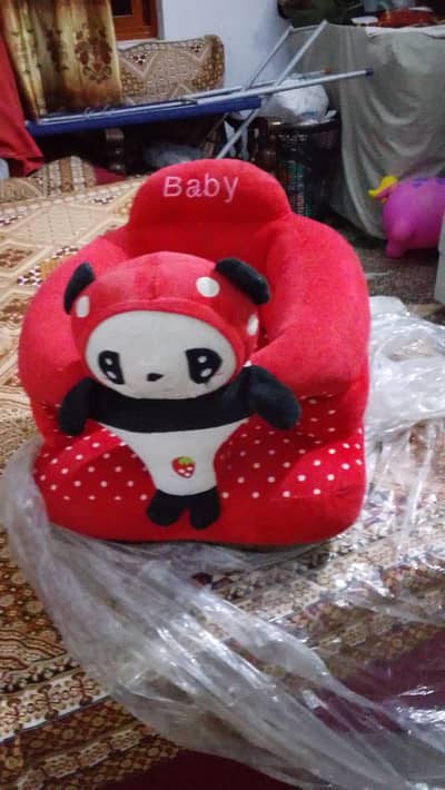 baby sitting sofa