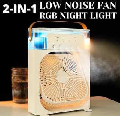Portable Desktop Air Cooler | USB Powered 3 in 1 Mini Cooling Fan