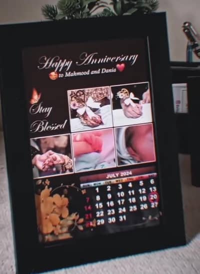 anniversary frame
