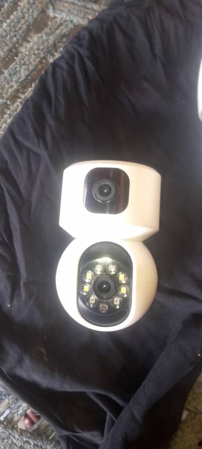 DUAL LENS MY SHOP USE CCTV CAMERA 10/9 CONDITION 100% WORKING