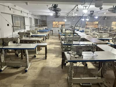 Complete Garments Unit for Sell
