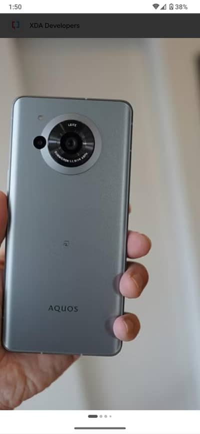 Sharp Aquos R7 No Dot and Shade 0 meter