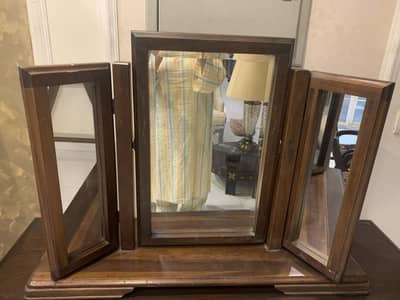 Sheesham wood dressing mirror