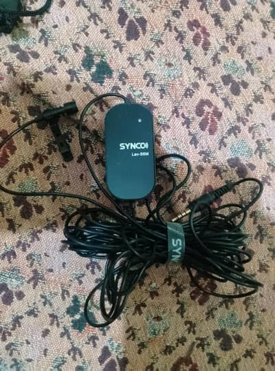 Synco Lav S6m microphone 10/10 condition with all accessories