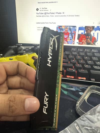 DDR4 Heatsink HyperX 4gb 3200MHZ RAM