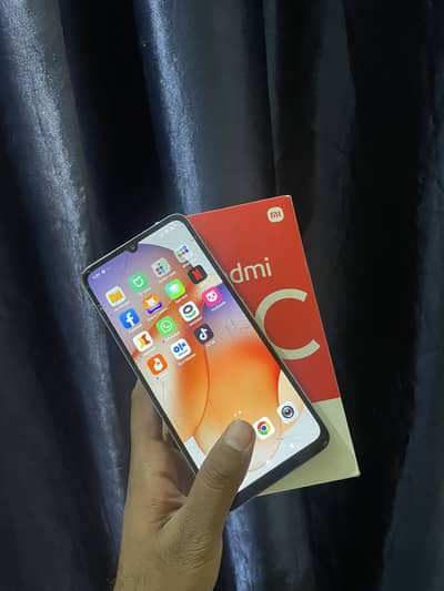 redmi 13c 6+2/128 all jeniun with only box read add first need cash