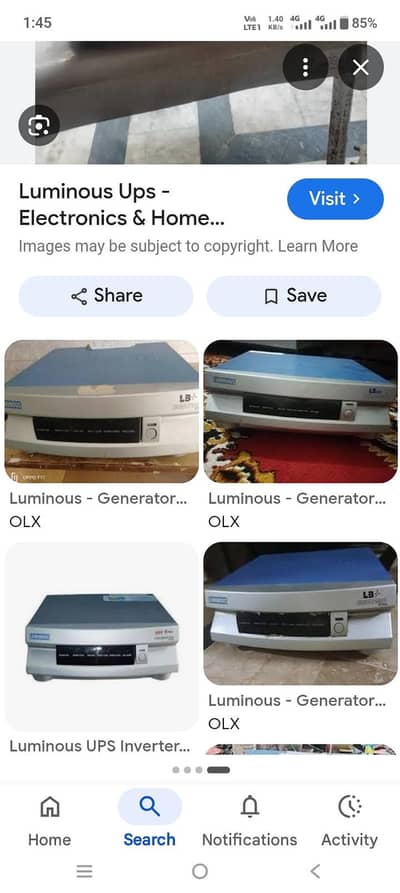 luminous ups 1400 VA