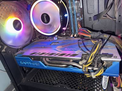 AMD RADEON GRAPHIC CARD RX 590 8gb GME BLUE RGB