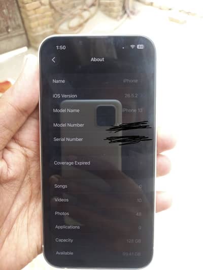 iPhone 13 PTA white color