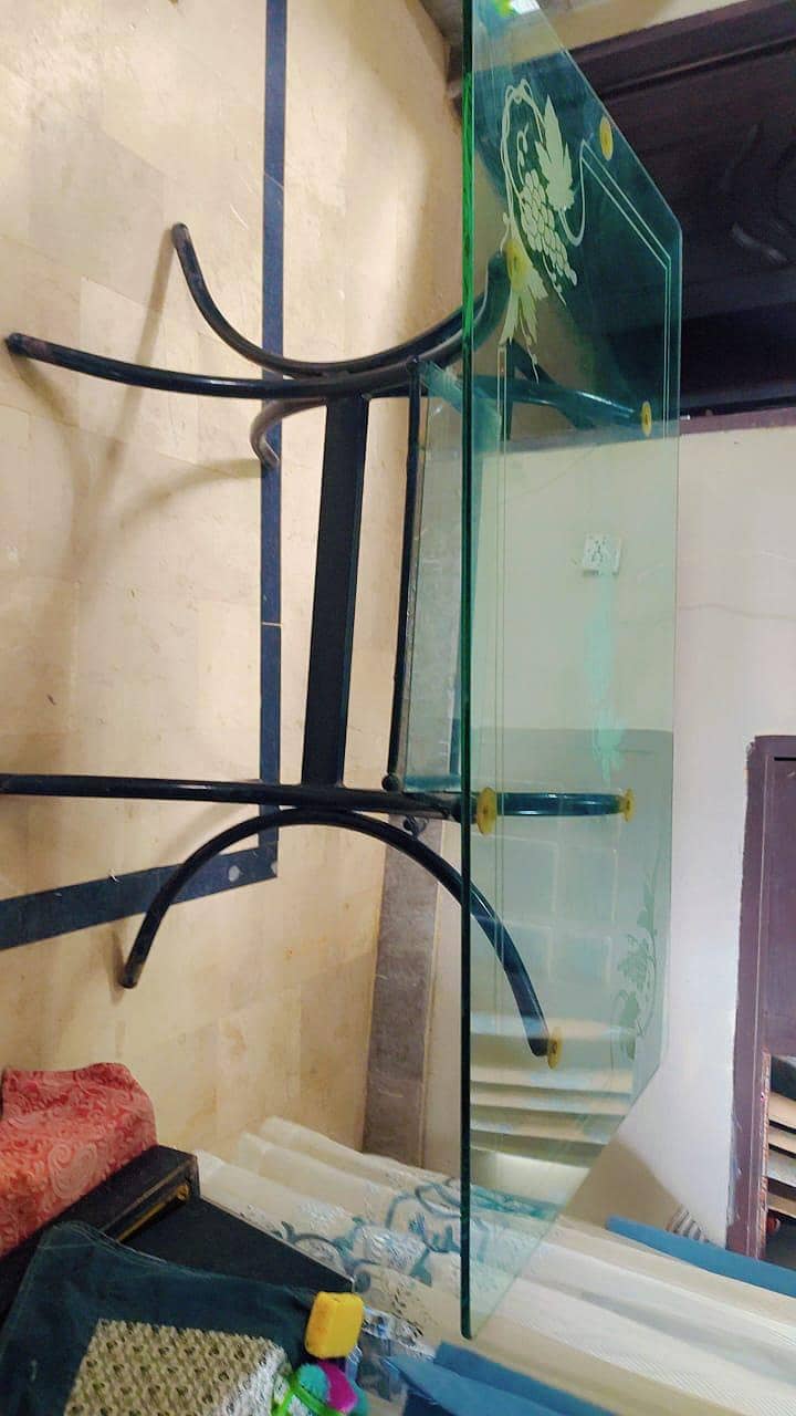 dining table glass frame 1