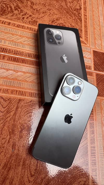 iPhone 13 Pro 256GB Graphite - PTA Approved - Dual SIM - 100% Battery