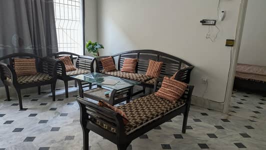 Sheesham Wood Sofa Set – Good Condition