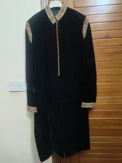 Original Junoon Brand Groom Sherwani Set (One Time Used Only)