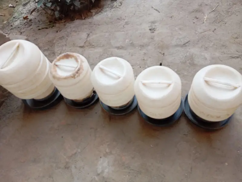 Used poultry feeders and Drinker set — photo 2
