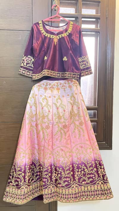 lehnga-purple