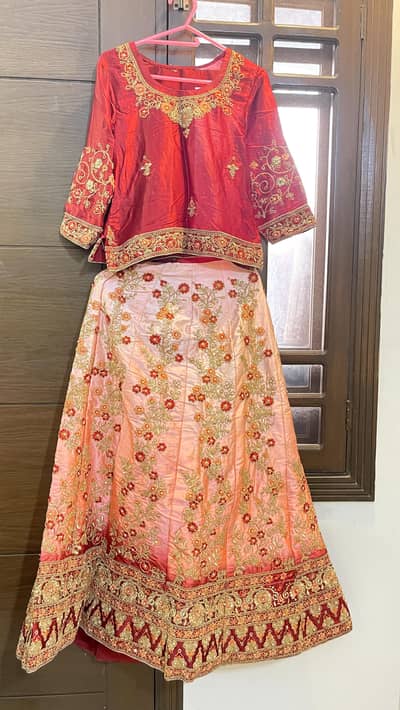 lehnga-Red