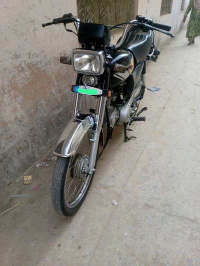 Honda cd-70 red colour 23 model isb register