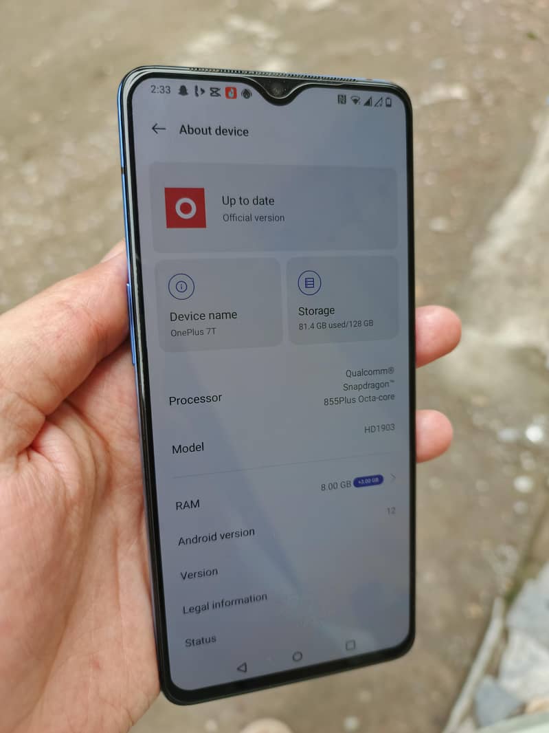 OnePlus 7t 1