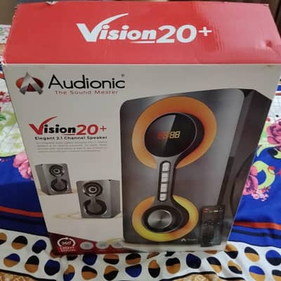 Audionic Vision 20+ 2.1 Bluetooth Speakers with Box & Remote