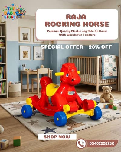 rocking horse and riding horse 2 in 1 functions