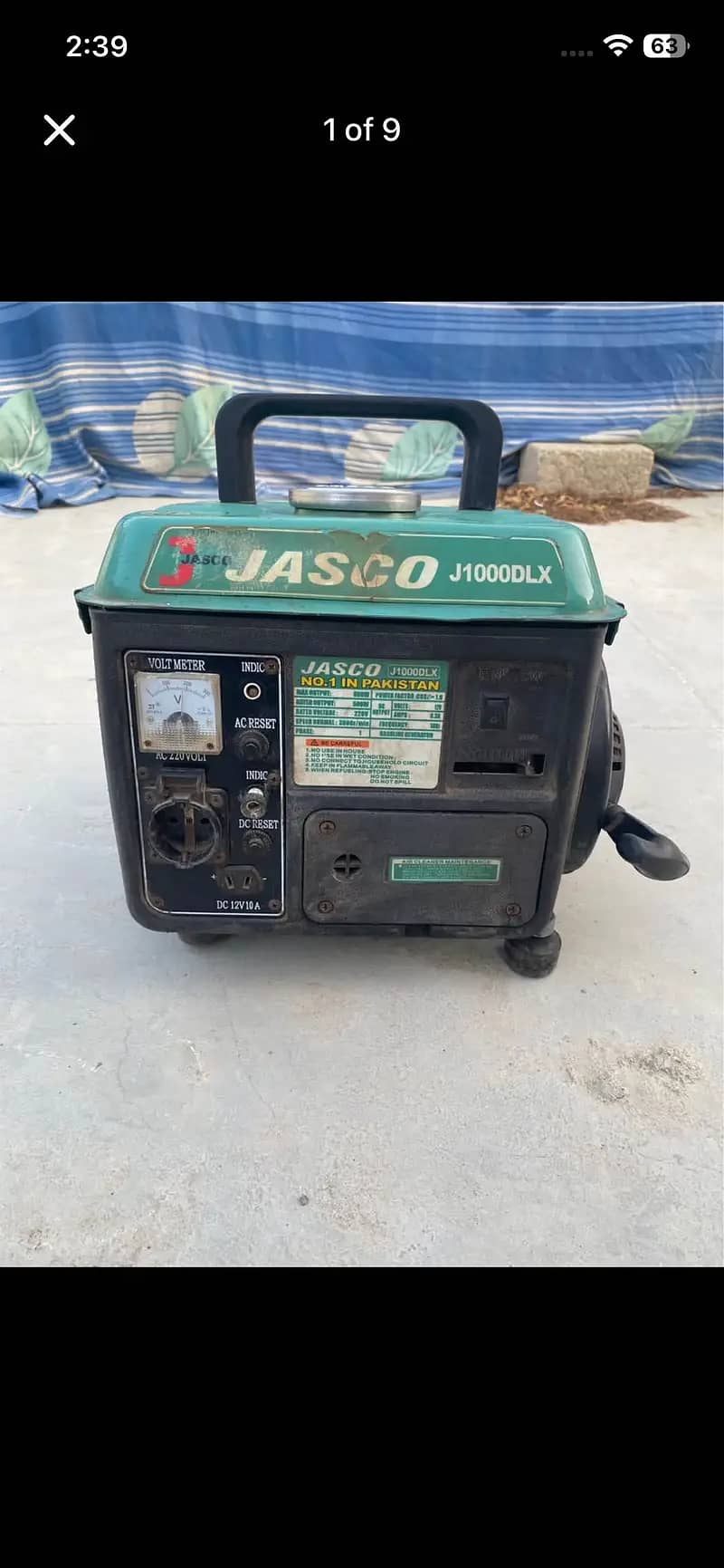 Jasco generator 0