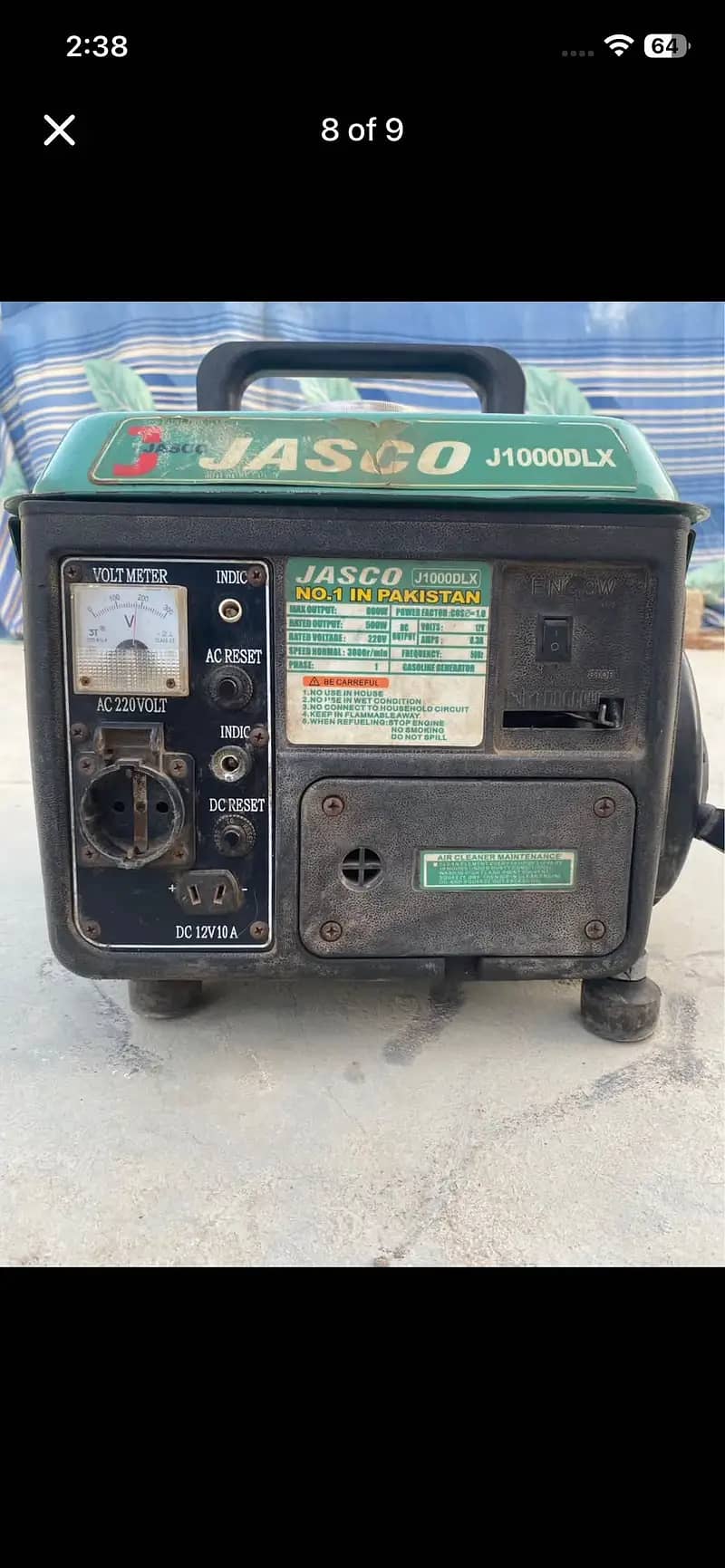 Jasco generator 3