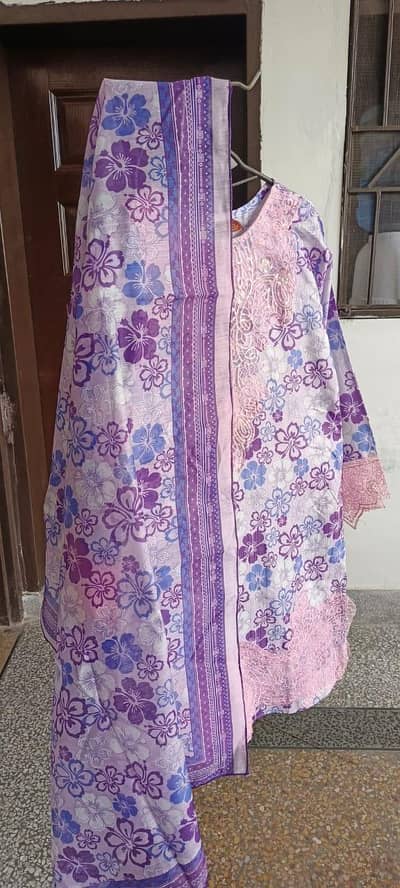 3 pc stitched dress