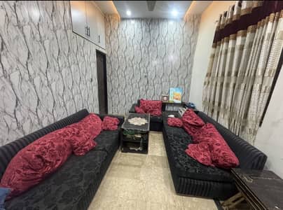 Sofa set consists of 5 seater