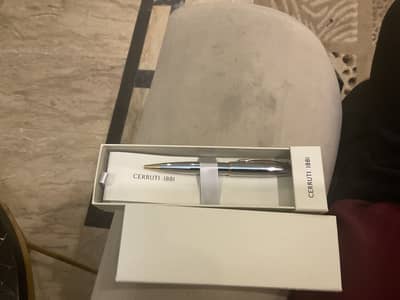 Cerruti 1881 Original Ballpoint Pen with Box – Excellent Condition