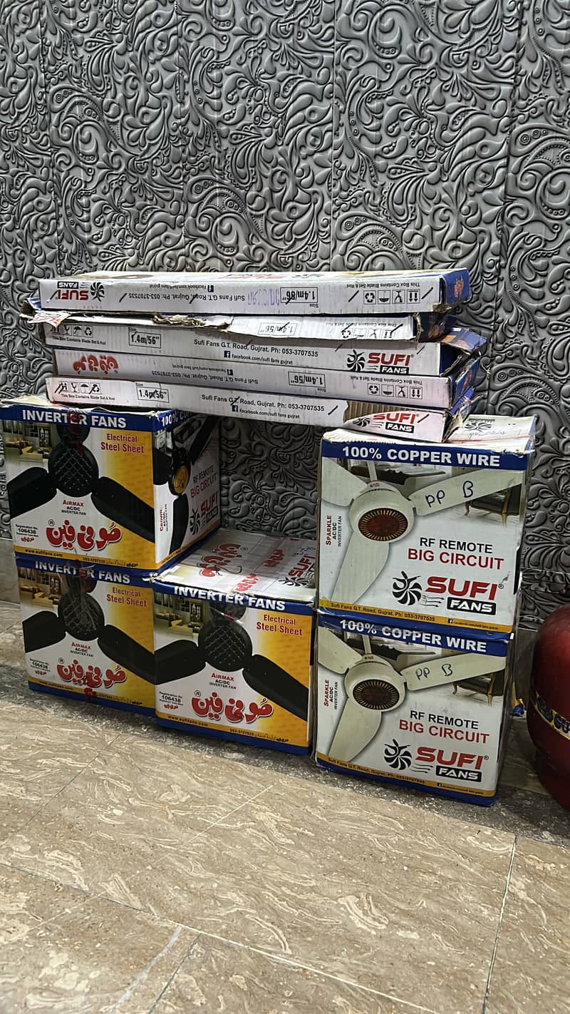 5 ceiling fans 5