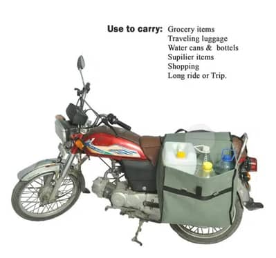 New Best Quality Saddle bags or sode luggage bags 0300-4331882