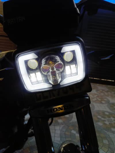 bike head light panel