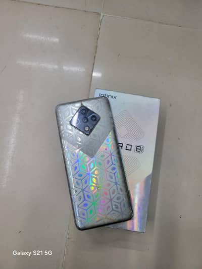 infinix zero 8i PTA approved 8gb 128gb