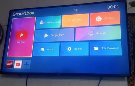 HAIER ORIGINAL 40 INCH WITH SMART BOX 8/128