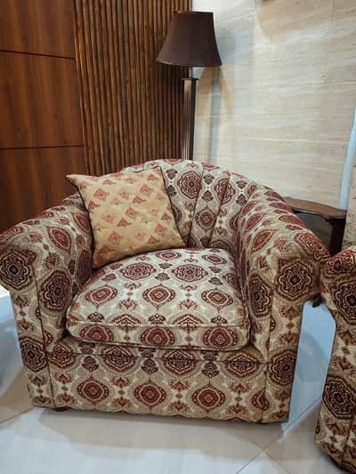 5 seater sofa set in excellent condition