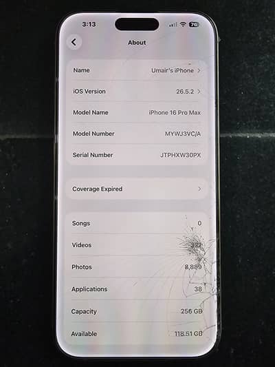 Iphone 16 Pro Max 256GB