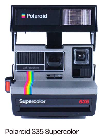 Vintage Polaroid Supercolor 635