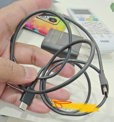 Original Samsung 45W Fast Charger (EP-T4510) with Type-C Cable